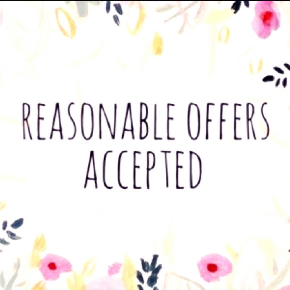 All offers will be considered!